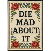 Die Mad About It Needlepoint Poster Print - The Original Underground