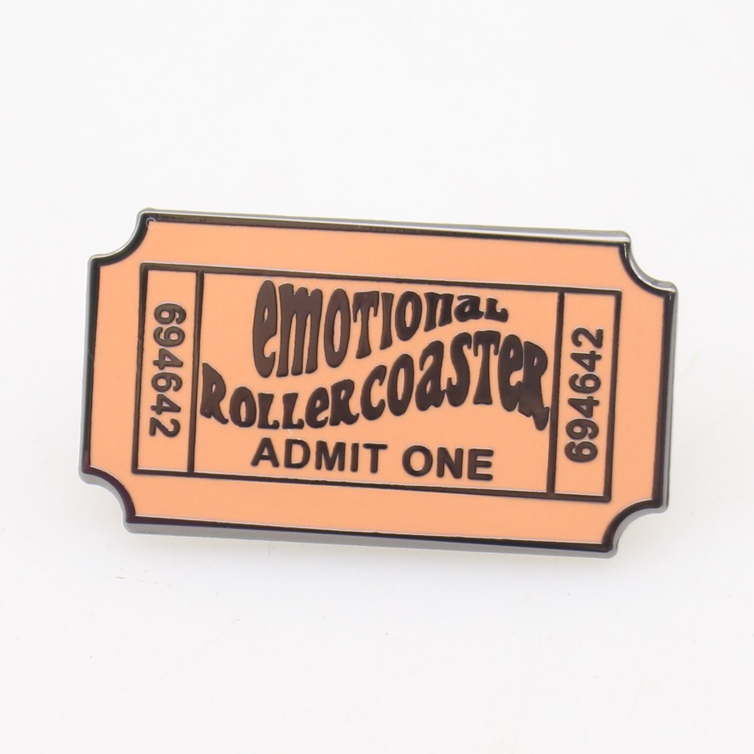 Emotional Rollercoaster Enamel Pin - The Original Underground
