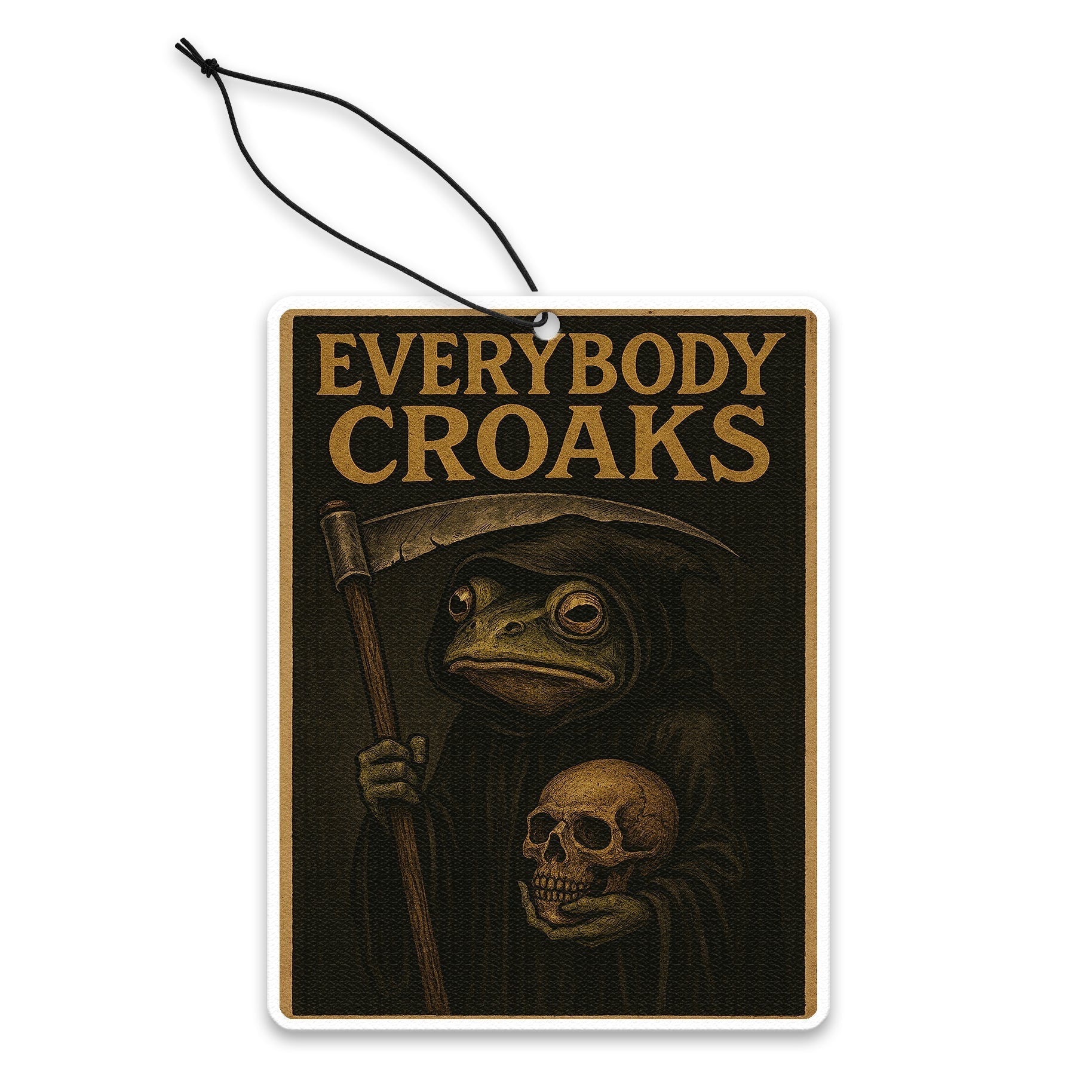 Everybody Croaks Air Freshener - The Original Underground