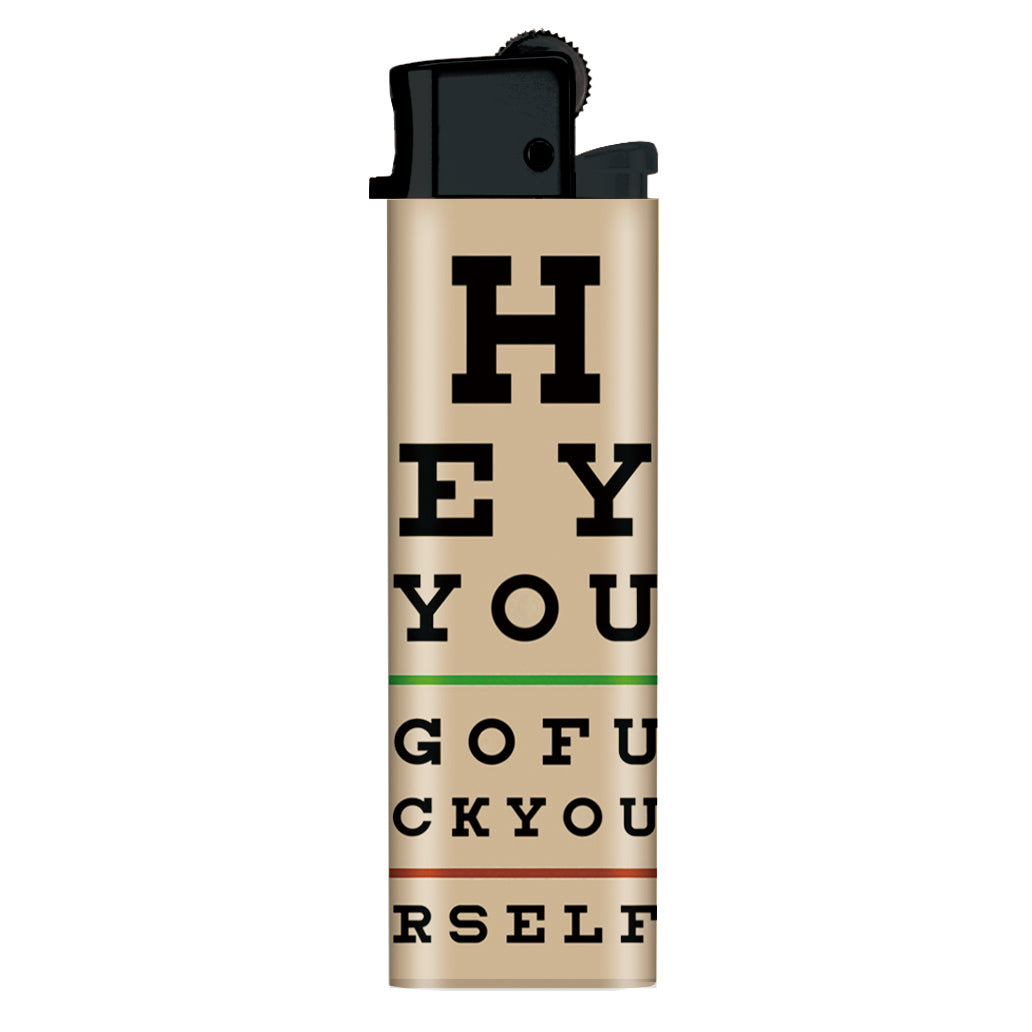 Eye Exam Chart Lighter - The Original Underground