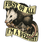 First of All I'm a Delight Car Magnet - The Original Underground