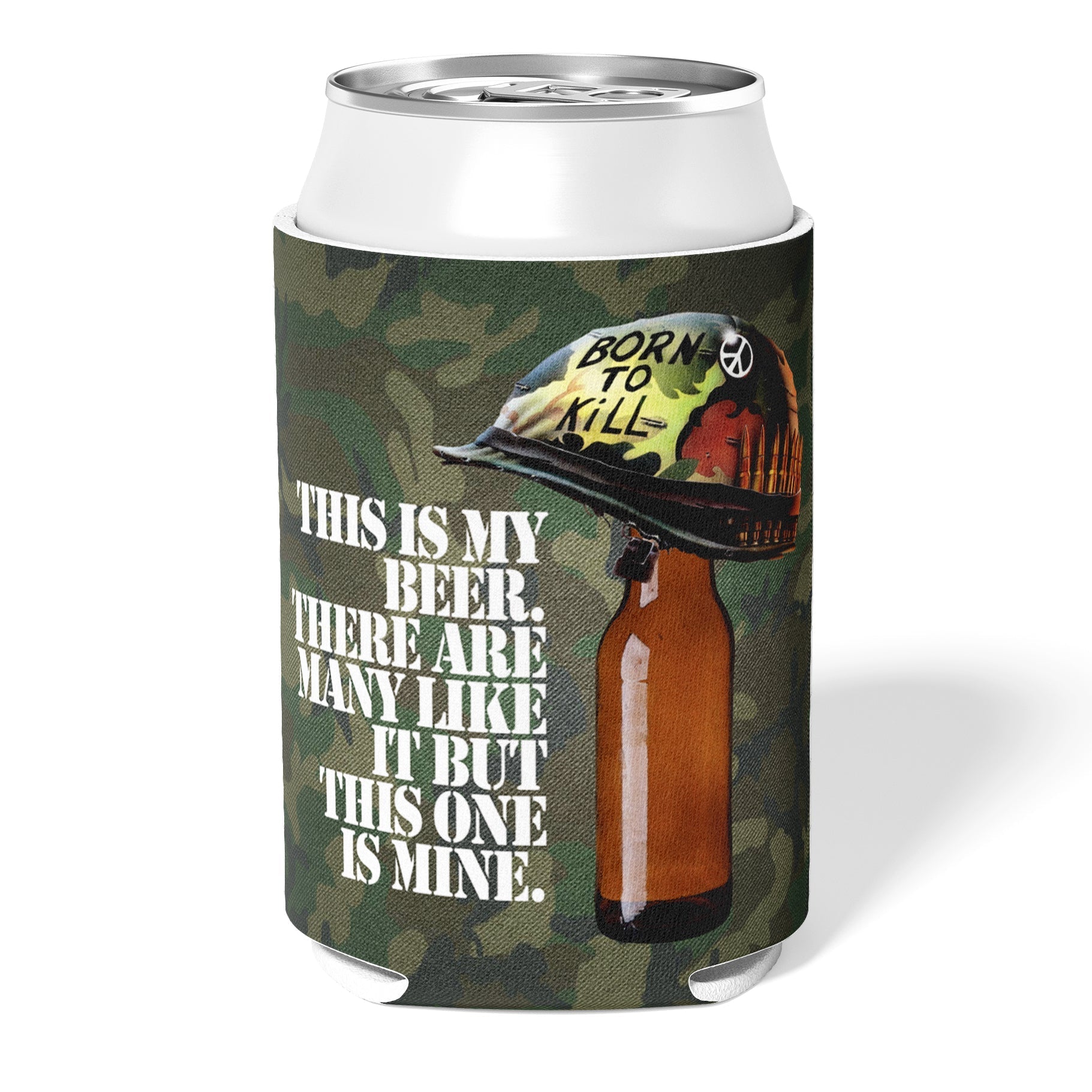 Full Metal Jacket Can Cooler - Shady Front