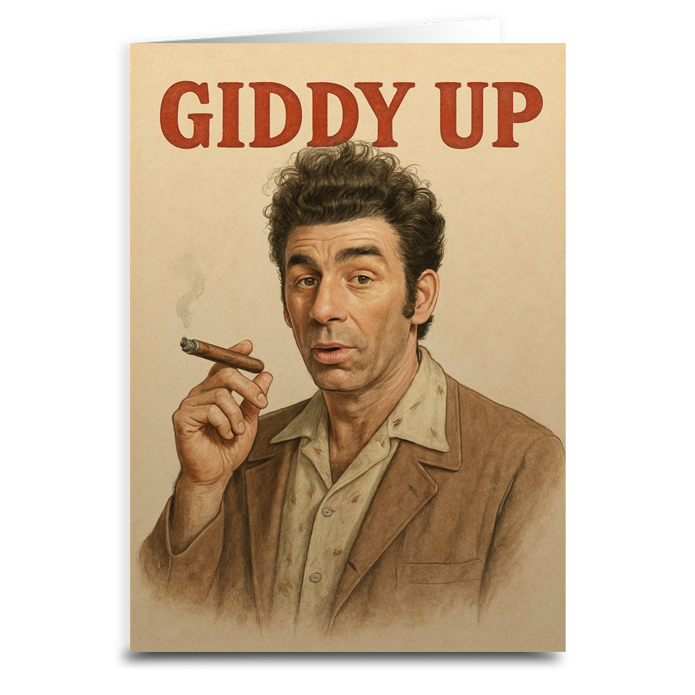 Giddy Up Birthday Greeting Card - The Original Underground