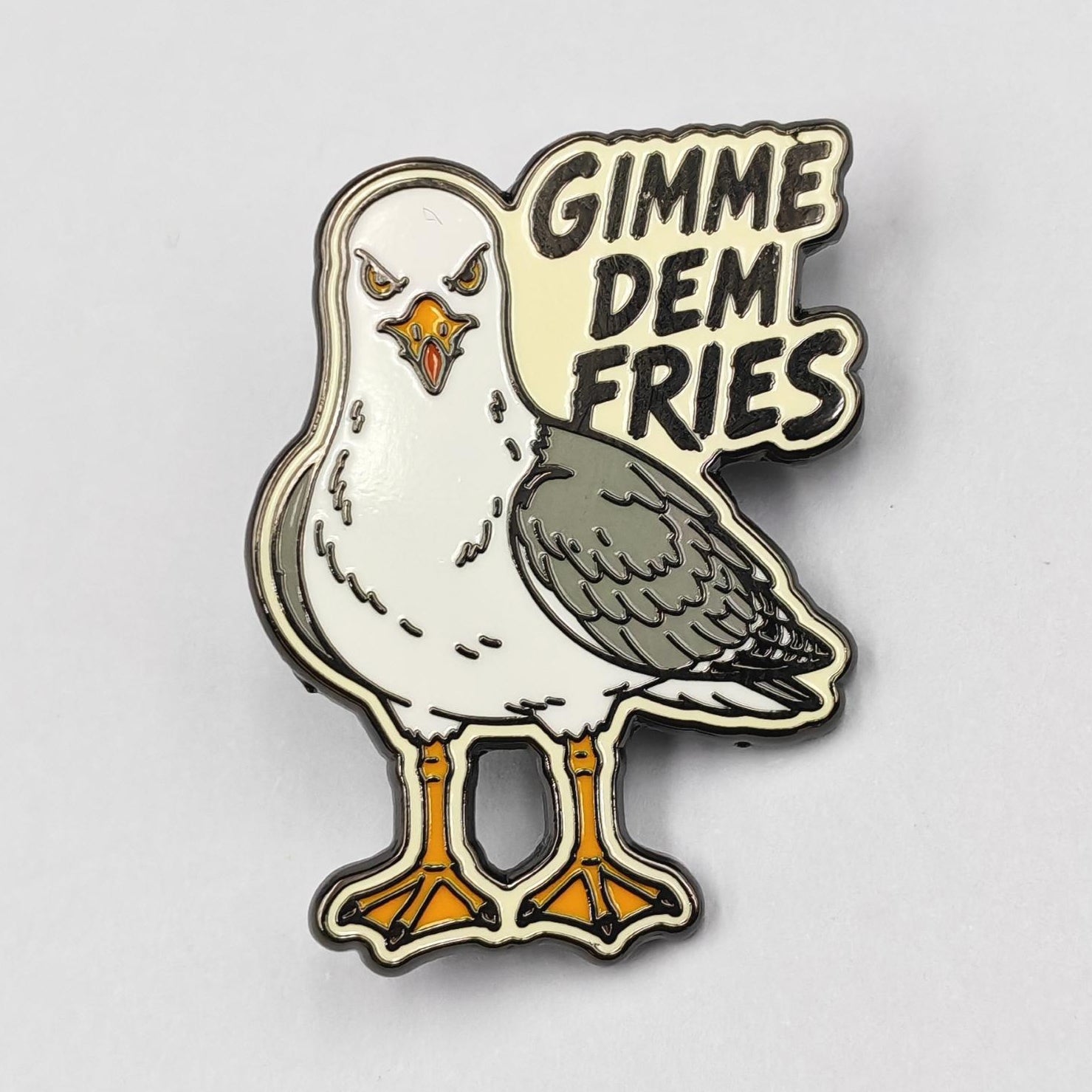 Gimme Dem Fries Enamel Pin