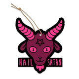 Hail Satan Goat Air Freshener - The Original Underground / theoriginalunderground.com