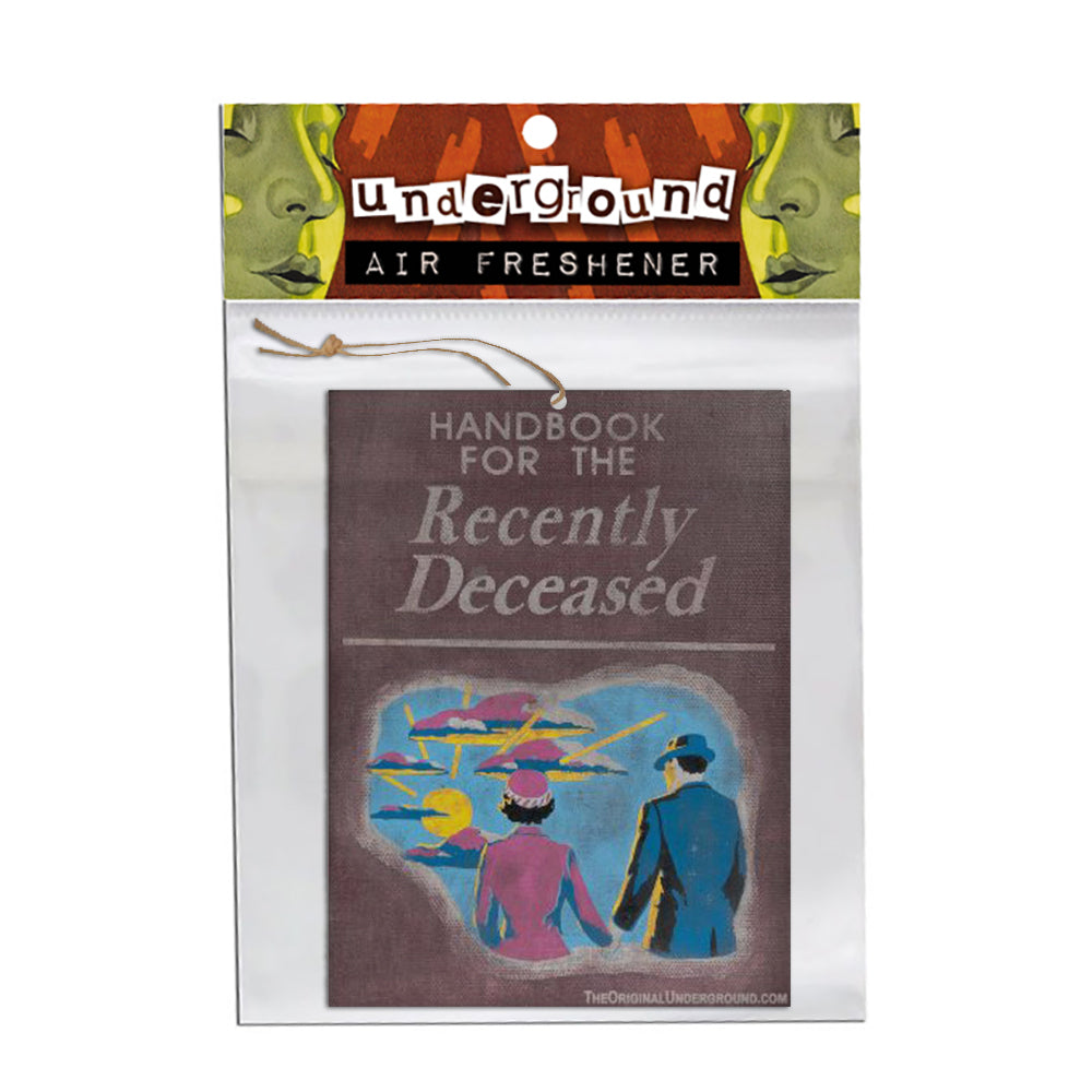 Handbook for the Recently Deceased Air Freshener - The Original Underground