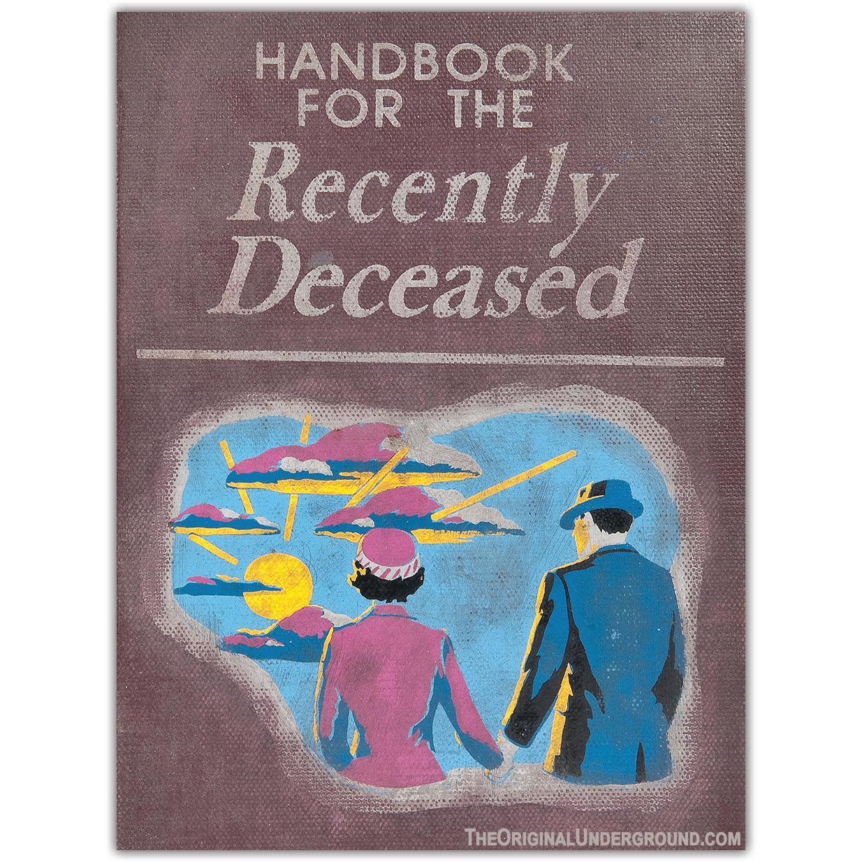 Handbook for the Recently Deceased Sticker - Shady Front