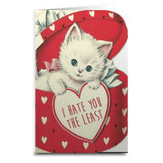 I Hate You the Least Greeting Card - Shady Front