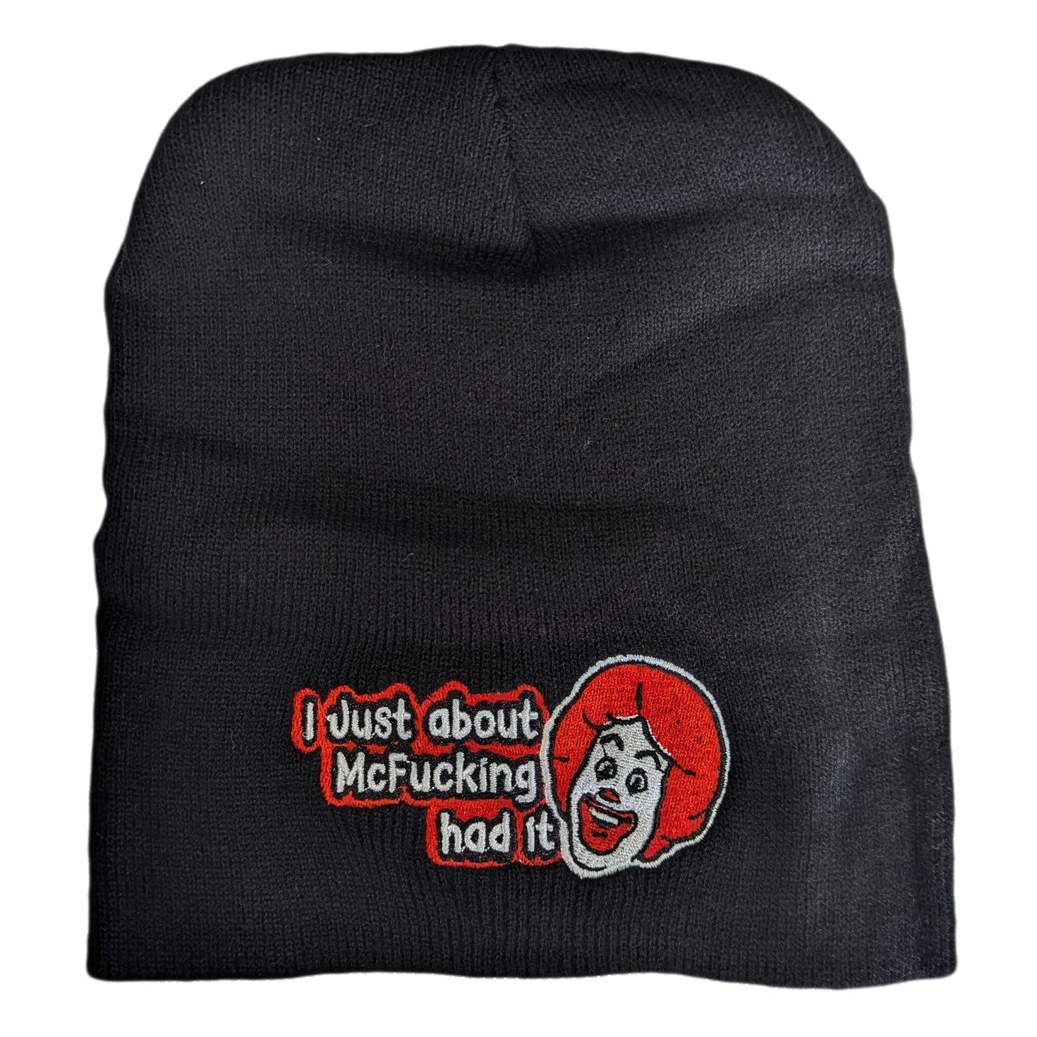 I Just About McF--king Had It Beanie - Shady Front