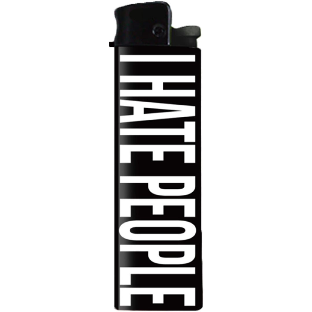 Wholesale I Hate People Lighter - Front