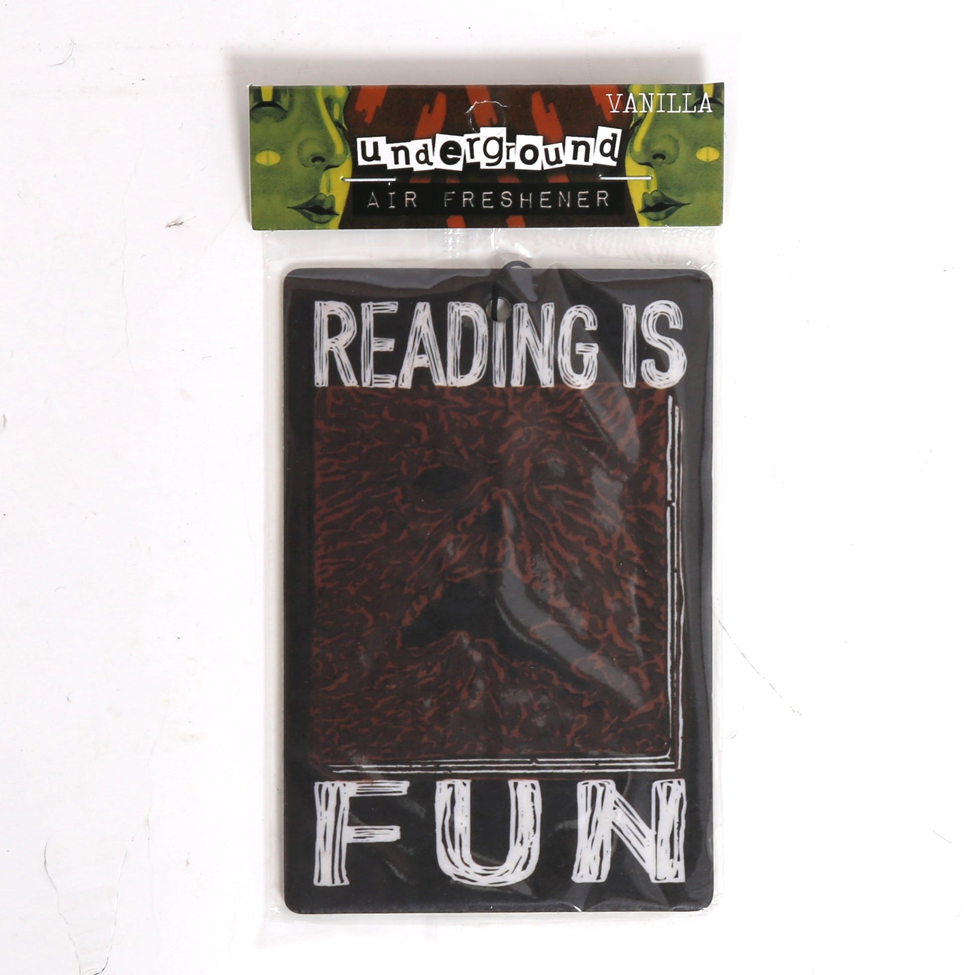 Necronomicon "Reading is Fun" Air Freshener - The Original Underground