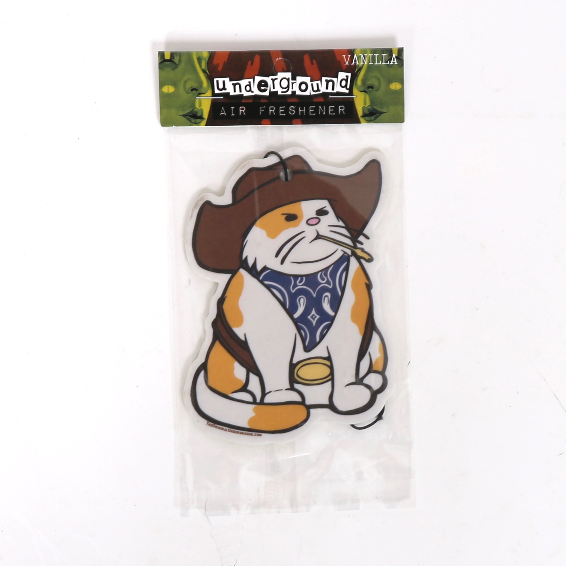 Cowboy Cat Air Freshener - The Original Underground