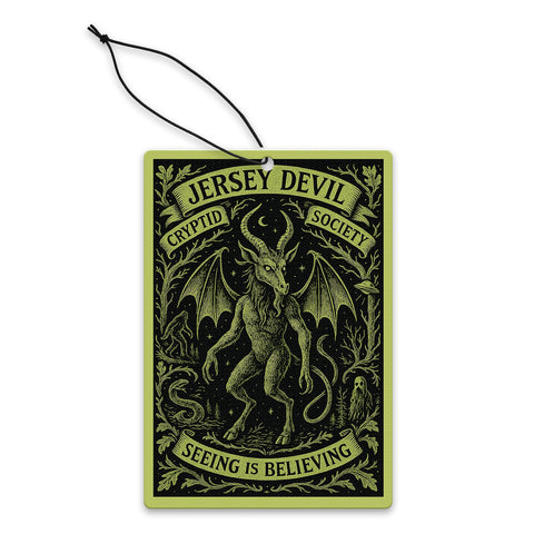Jersey Devil Cryptid Society Air Freshener - The Original Underground / theoriginalunderground.com