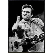 Johnny Cash "Middle Finger" Photo Print - Shady Front