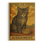Judgement Cat Tarot Card Fridge Magnet
