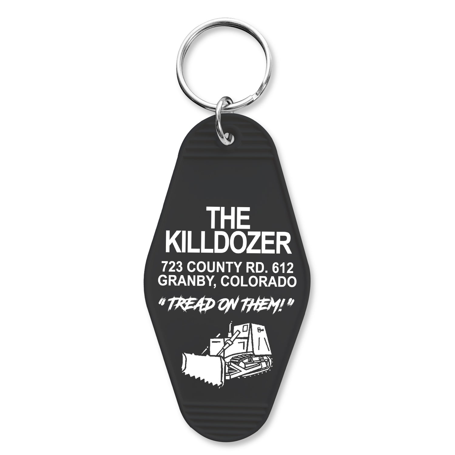 Killdozer Tread on Them Keychain - Shady Front