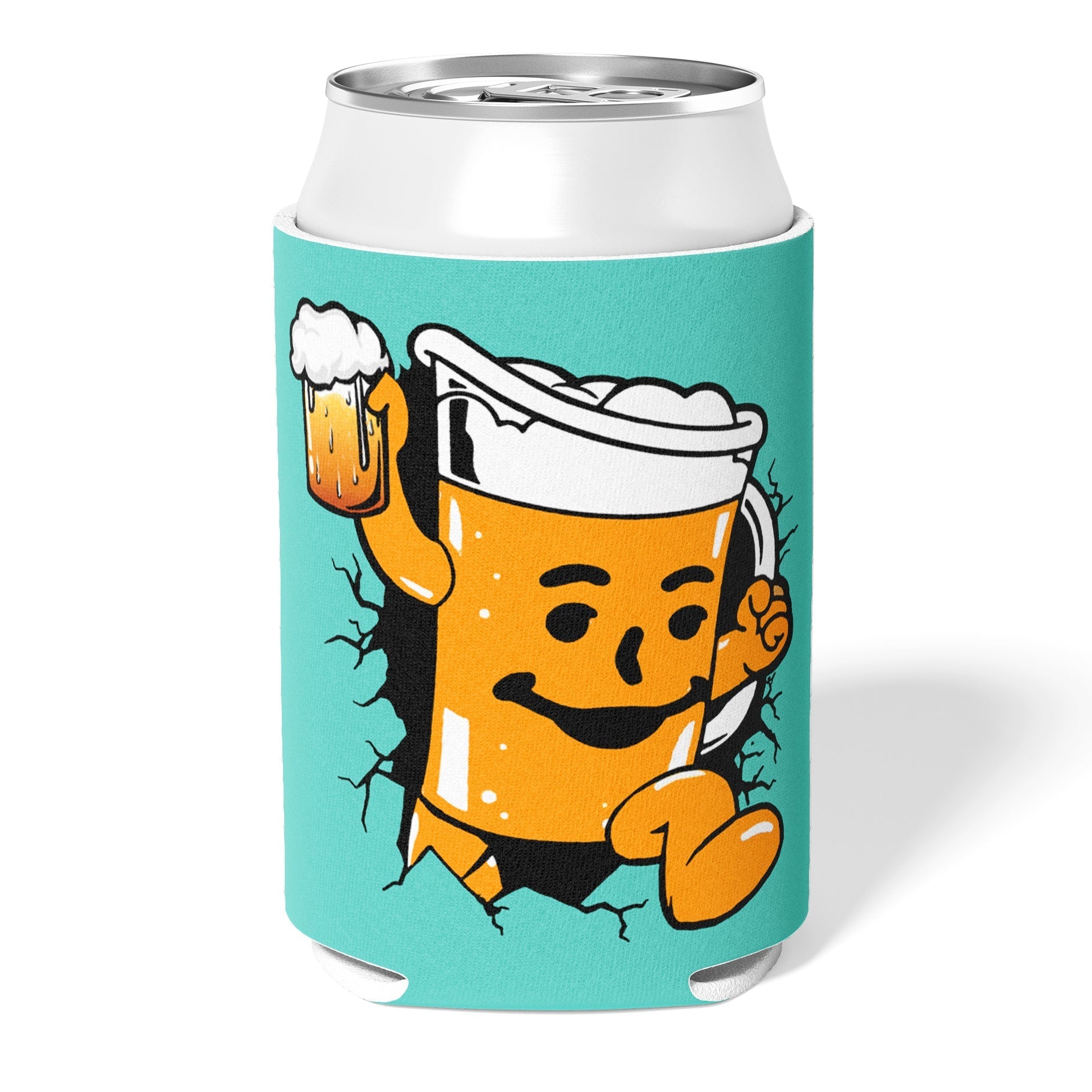Ooh Yeah Beer Man Can Cooler - Shady Front