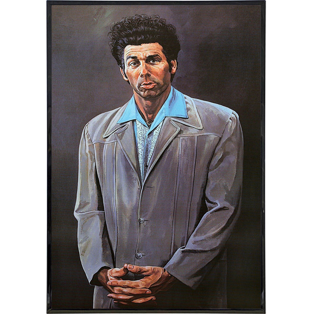 The Kramer Portrait Painting Print | Iconic Cosmo Kramer Art – The ...