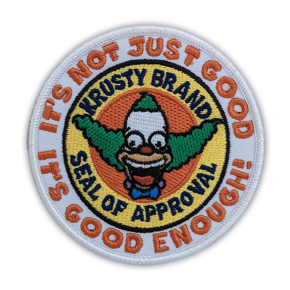 Krusty Seal of Approval Patch - Shady Front