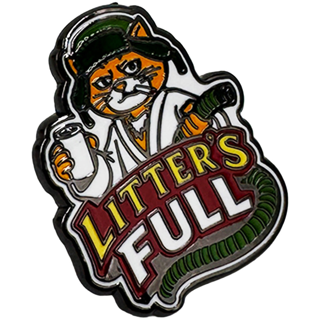 Litter's Full Enamel Pin - The Original Underground