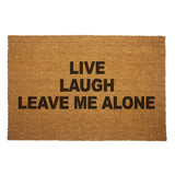 Live, Laugh, Leave Me Alone Door Mat - The Original Underground / theoriginalunderground.com