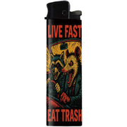 Live Fast Eat Trash Lighter - The Original Underground