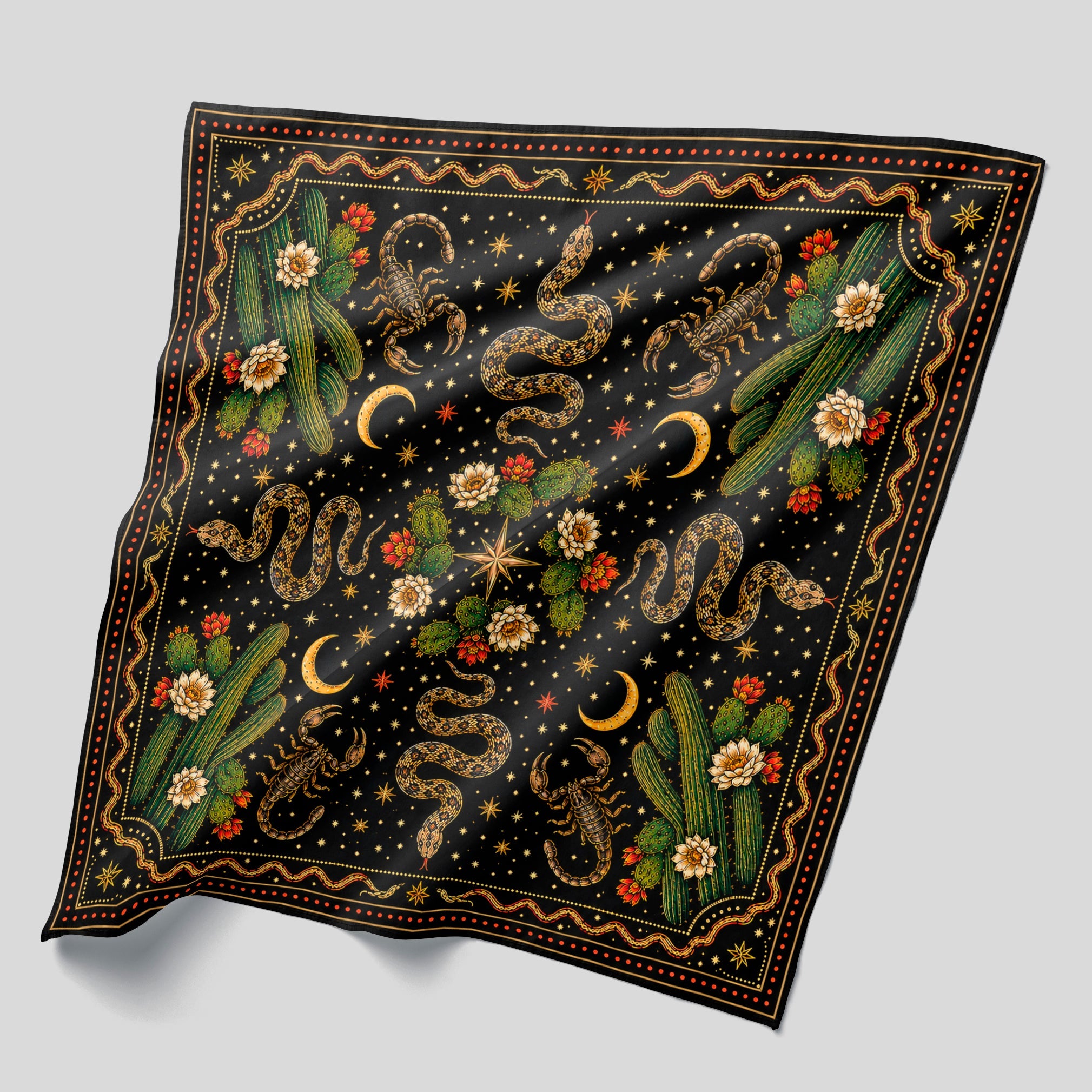 Moonlit Desert Bandana - The Original Underground