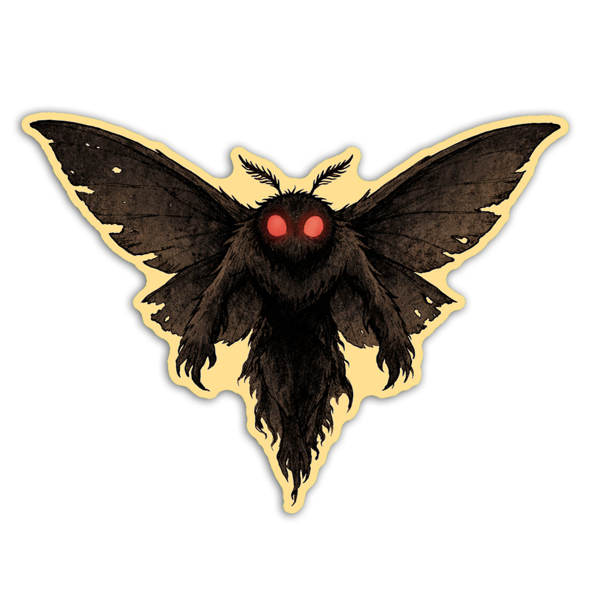 Mothman Sticker - The Original Underground
