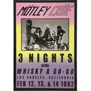 Motley Crue 1982 Show Poster Print - Shady Front