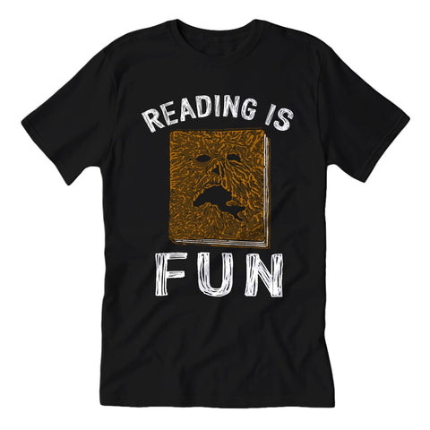 Necronomicon "Reading is Fun" Guys Shirt - The Original Underground / theoriginalunderground.com