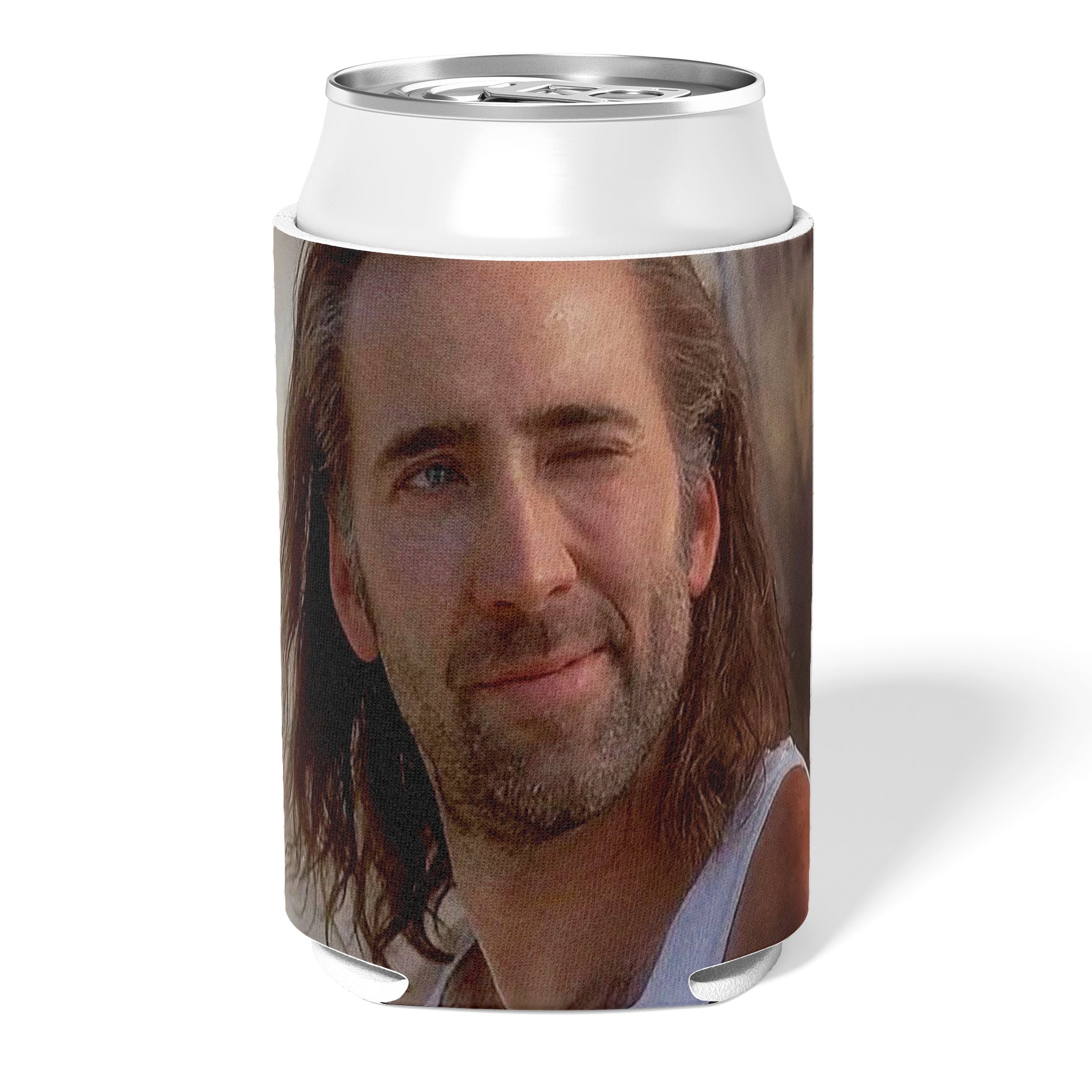 Nic Cage Can Cooler - Shady Front