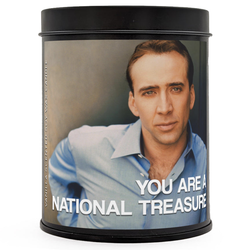 Nicolas Cage "National Treasure" Scented Candle - Shady Front