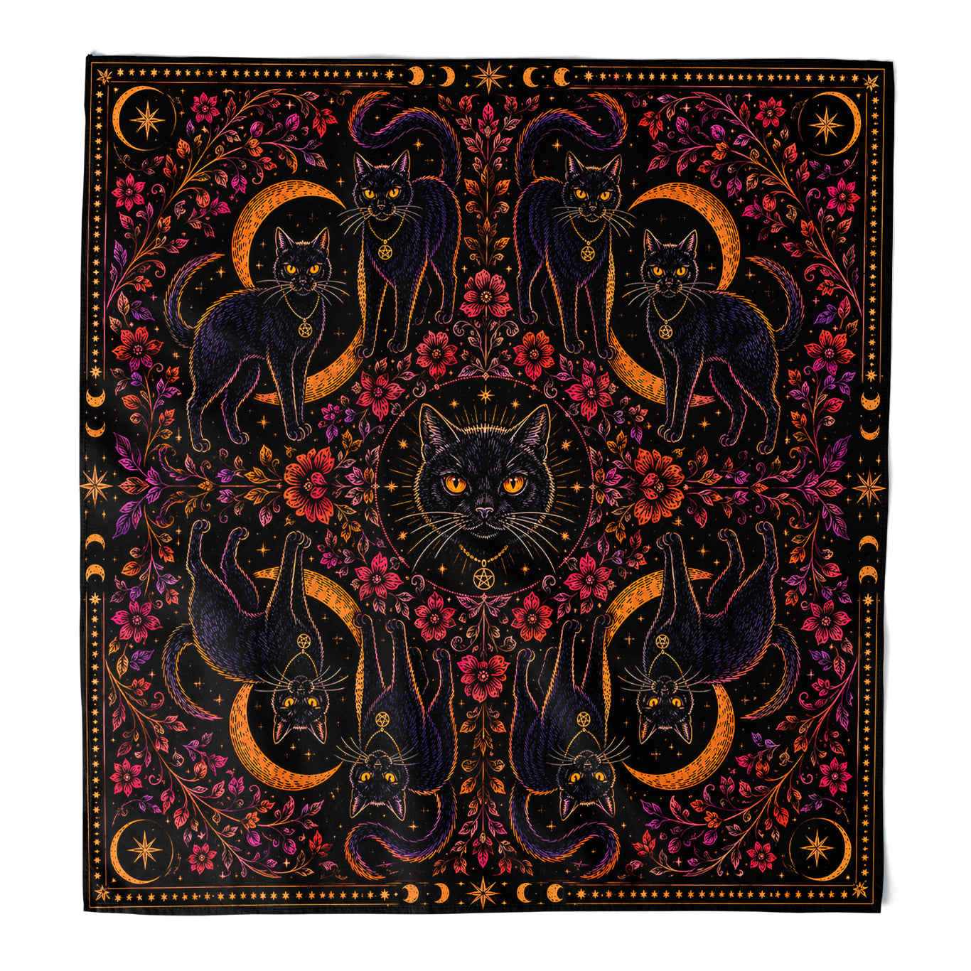 Nine Lives Bandana - The Original Underground