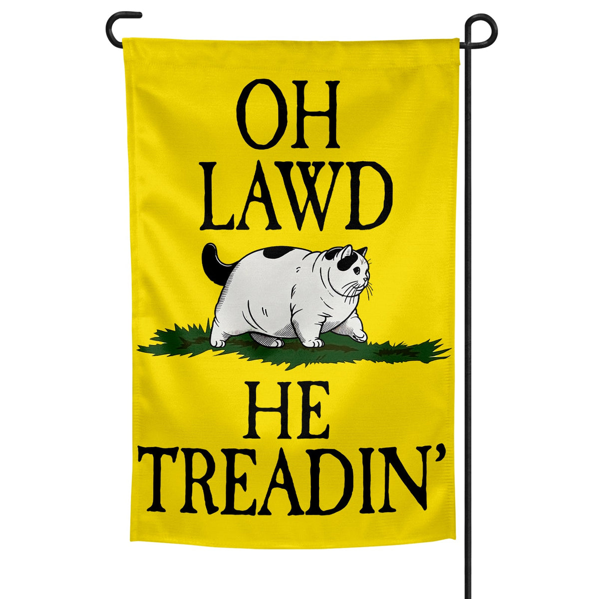 Oh Lawd He Treadin' Garden Flag | The Original Underground
