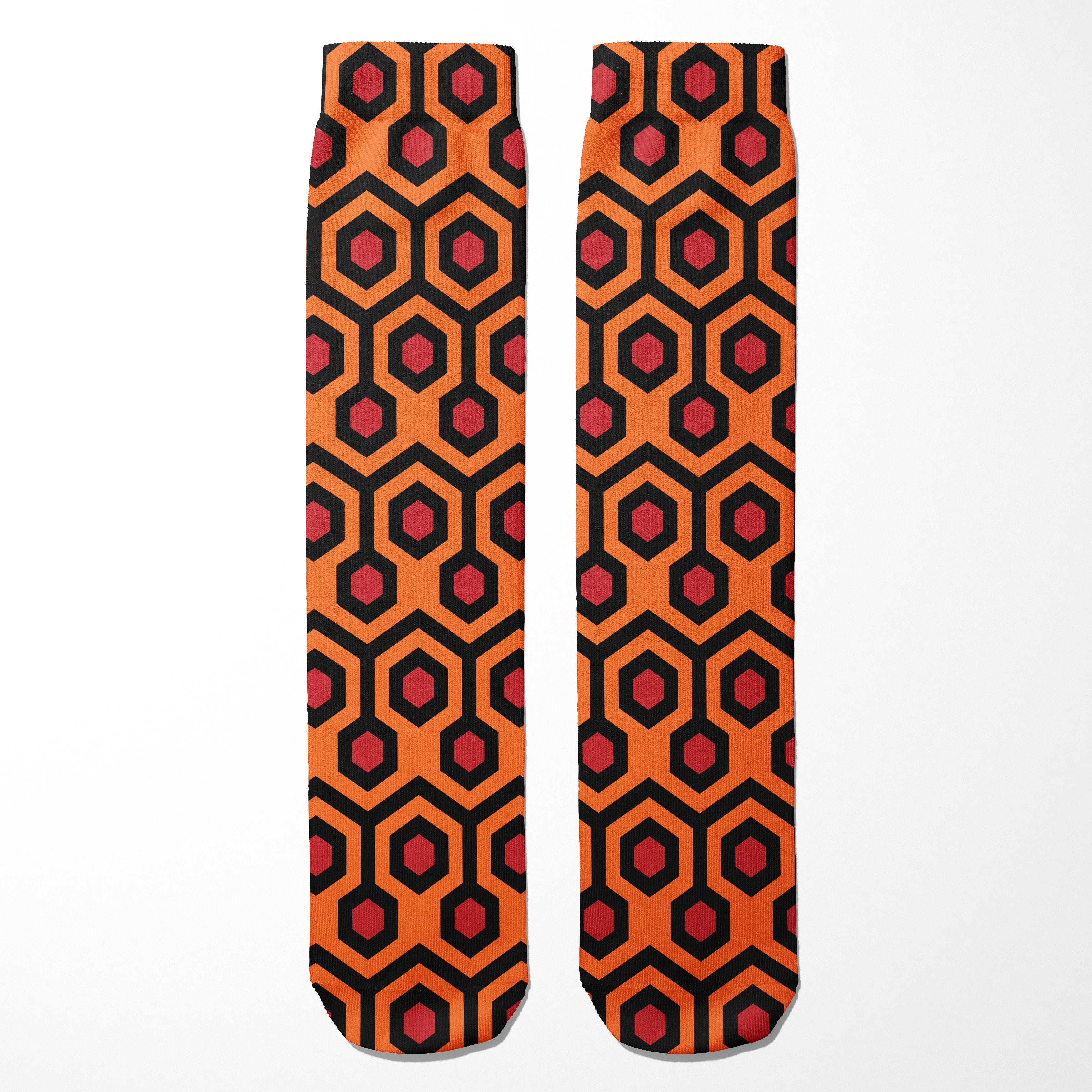 Overlook Hotel Carpet Socks - Shady Front