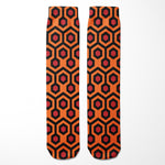 Overlook Hotel Carpet Socks