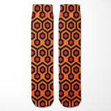 Overlook Hotel Carpet Socks