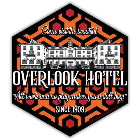 The Shining "Overlook Hotel" Sticker - The Original Underground / theoriginalunderground.com