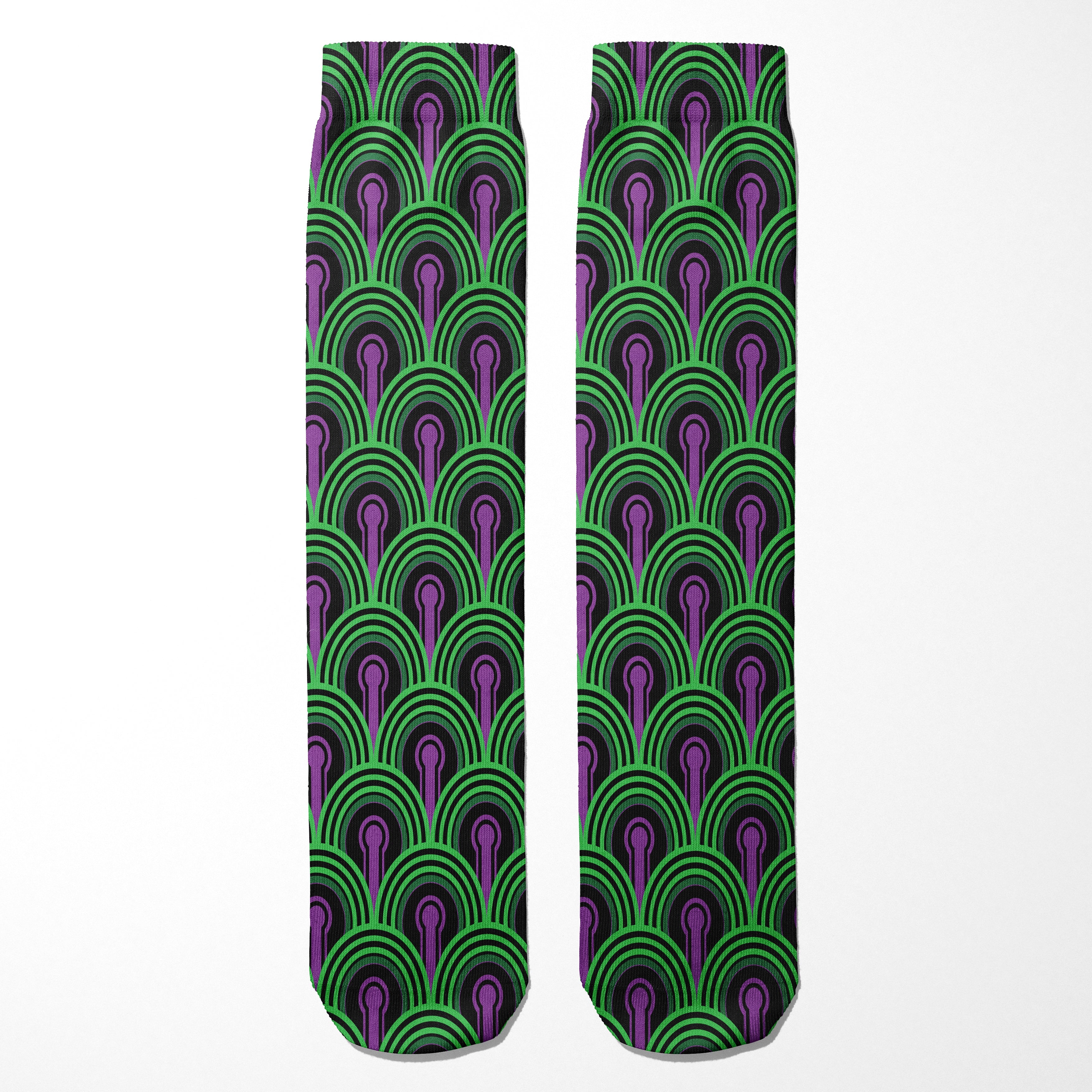Overlook Room 237 Carpet Socks - Shady Front
