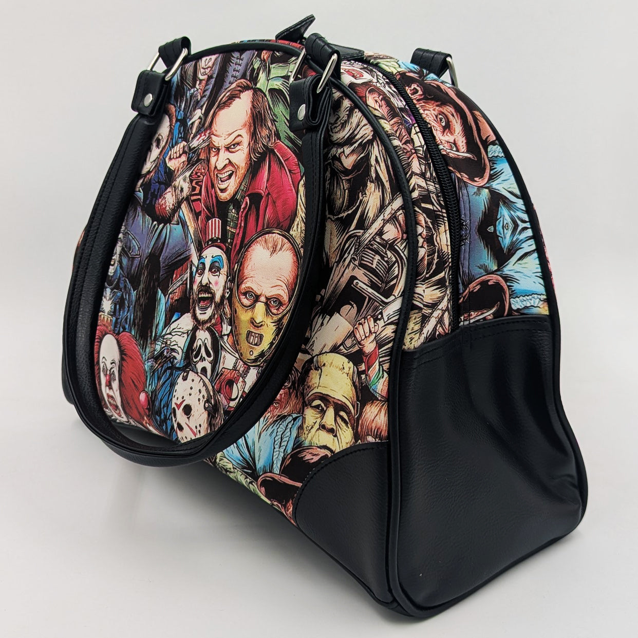 Horror Collage Purse - Shady Front