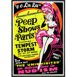 Peep Shows of Paris Film Poster Print - The Original Underground / theoriginalunderground.com