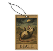 Possum Playing Death Tarot Air Freshener - The Original Underground