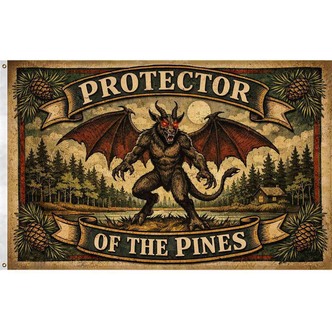 Protector of the Pines Flag - The Original Underground