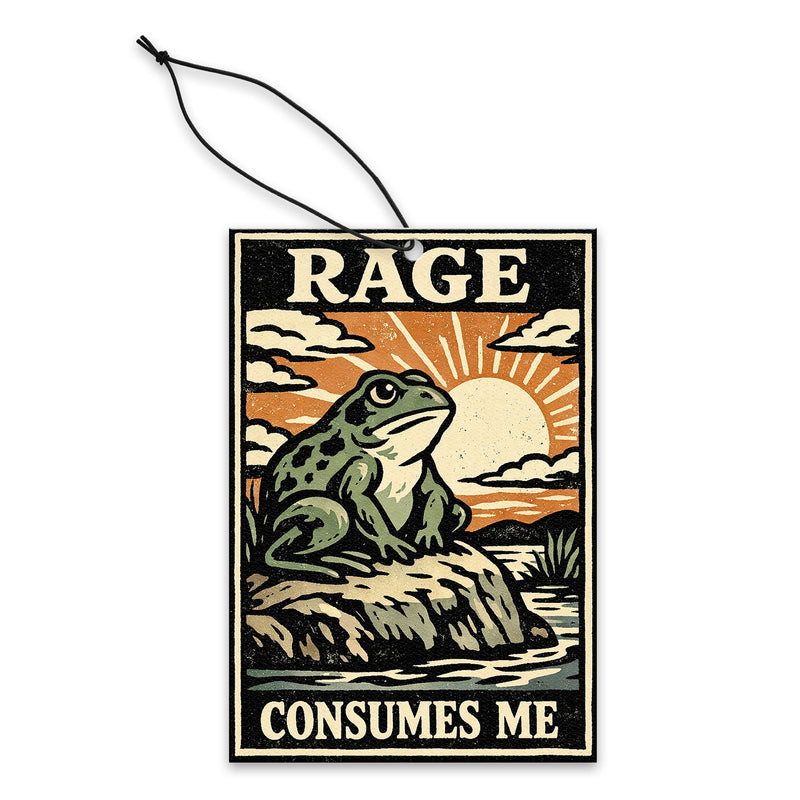 Rage Consumes Me Air Freshener