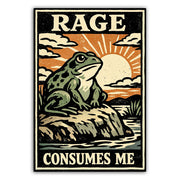 Rage Consumes Me Flexible Magnet - The Original Underground