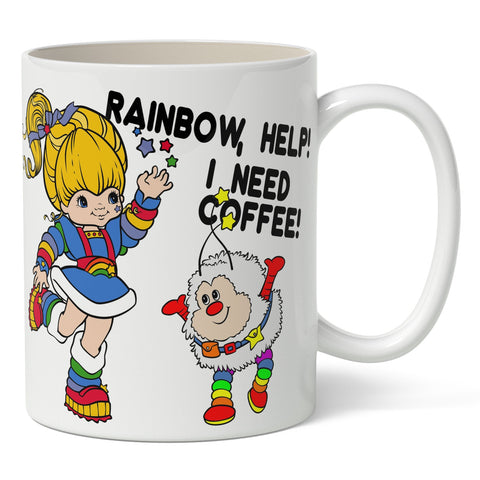 Rainbow Brite "I Need Coffee" Mug - The Original Underground / theoriginalunderground.com