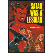 Satan Was a Lesbian Book Cover Print - Shady Front