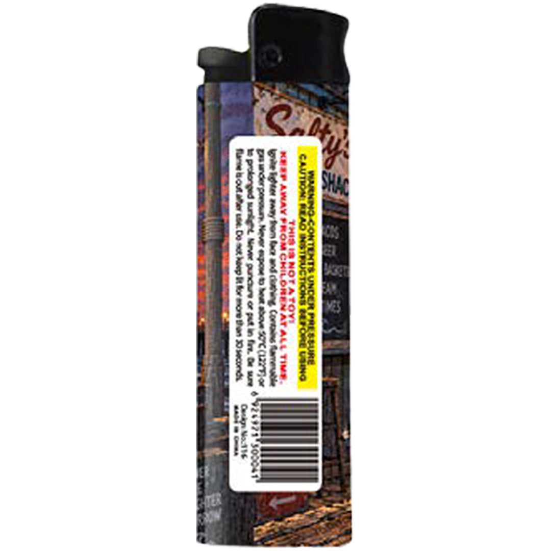 Boardwalk Burnout Lighter Back View - The Original Underground