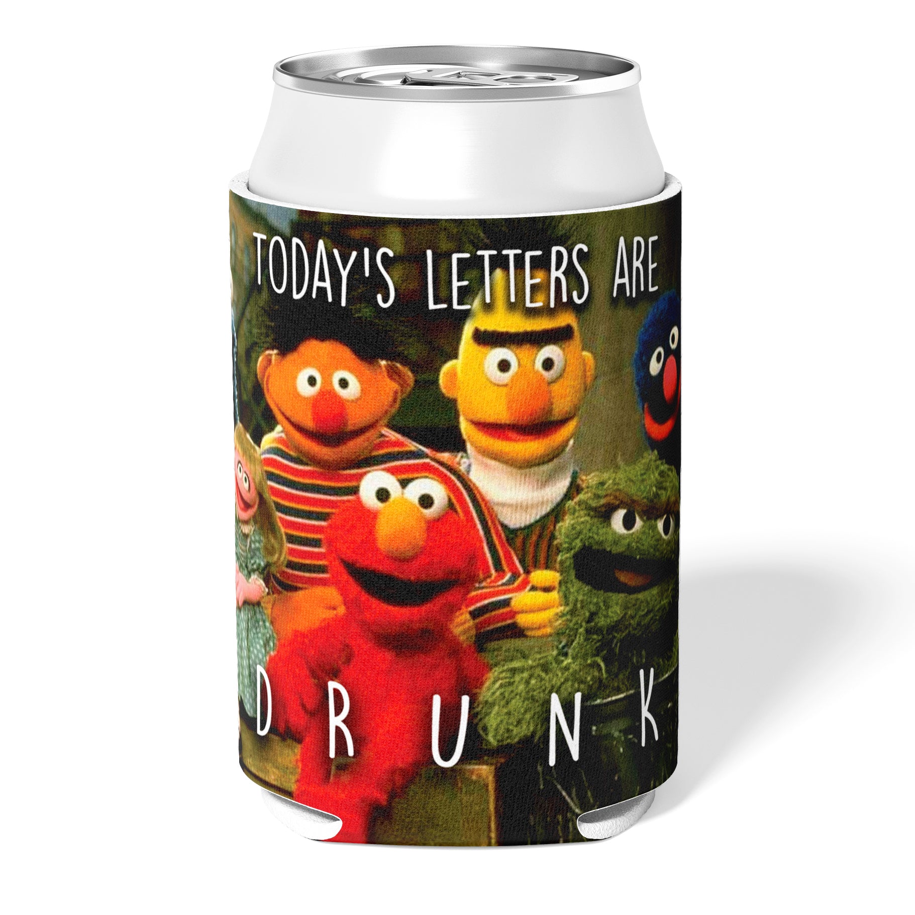 Sesame Street "Drunk" Can Cooler - Shady Front
