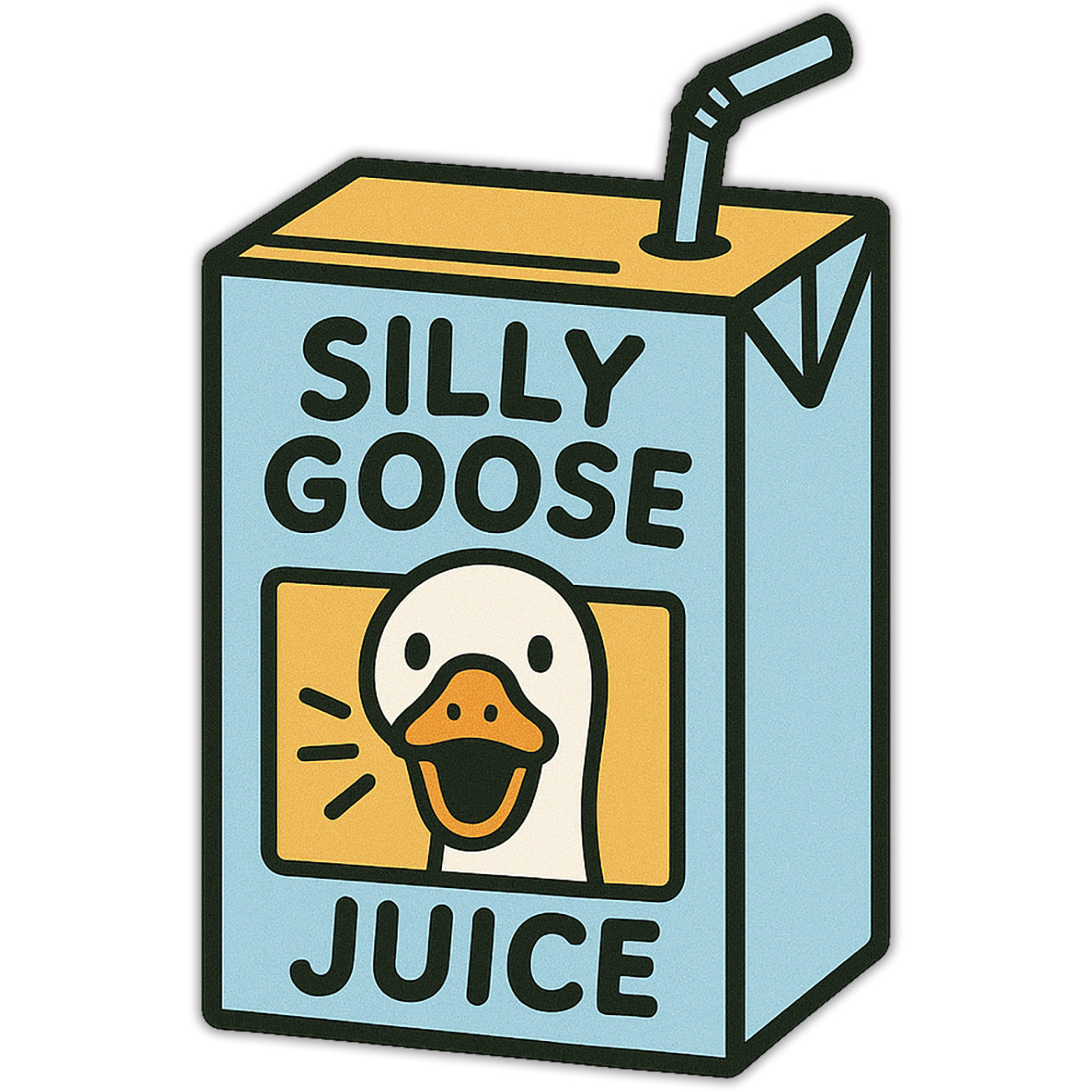 Silly Goose Juice Sticker - The Original Underground